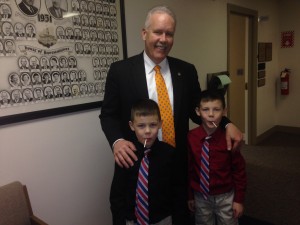 State Representative Joe Carr and Candidate for the U.S. Senate met with the Meade brothers.