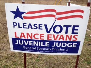 This candidates sign is not in compliance. 