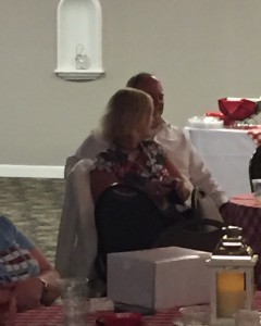 Knox County District Attorney Charme Allen delivered the smack down to Knox County Law Director Bud Armstrong over a red velvet cake. 