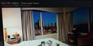 A view from the room according to the Seaport website