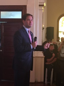 Marco Rubio Speaking in Chattanooga