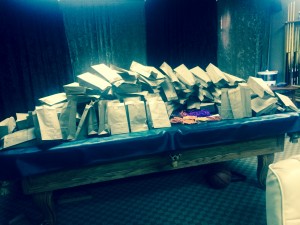 Gift Packages of cookies for Knox County Sheriffs Officers