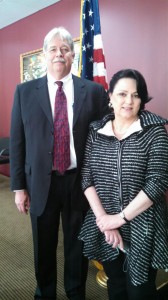 Knox County Republican Chair Buddy Burkhardt and Vice Chair Suzanne Dewar 