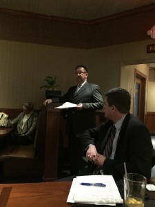 Andrew Graybeal at West Knox Republican Club