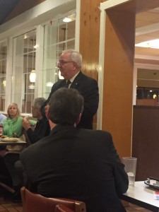 Armstrong speaking to the Centwr City Conservatives Republican Club on 1-28-2016