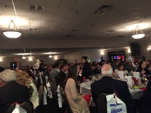 one half of the room at the Knox Co Lincoln Day Dinner