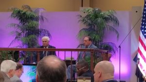 Congressman John J Duncan, Jr and Mike Huckabee at the 2017 Faithful Men's Conference Photo Cred. Justin Biggs