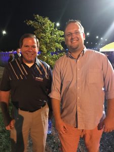 2018 Knox Sheriff Candidate Tom Spangler and 2018 Knox County Commission at Large Candidate Justin Biggs supporting law enforcement and first responders 