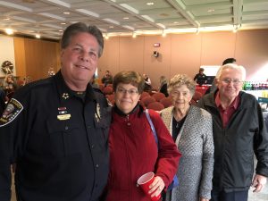 Sheriff Jones, Cathy Norris, Mr and Mrs Harold Cox 