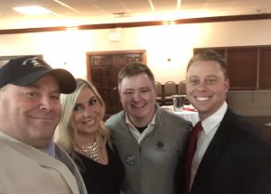 Knox County Young Republican leaders Allison Helton Ellis, Zach Whishart and Justin Mash