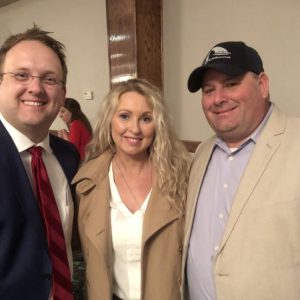 Knox County Commissioner at Large Candidate Justin Biggs, his wife Heather and ME 