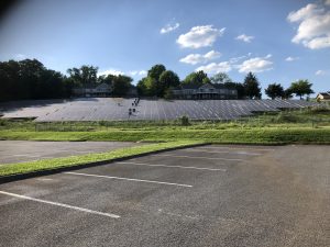 Solar Panel Project behind Knox County Juvenile Center and next to Knox County’s John Tarleton Park