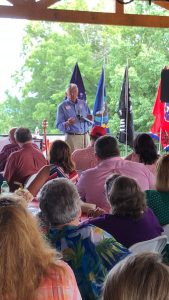 State Senator Frank Niceley representing Speaker Beth Harwell for Governor 