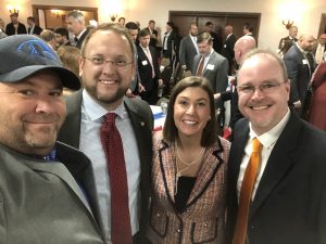Myself, Knox County Commissioner at Large Justin Biggs, Loudon County Commissioner Julia Hurley and Scott Tidwell