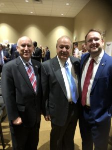 State Senator Dr. Richard Briggs, Retired Knox County Sheriff Chief Eddie Biggs and Knox County Commissioner at Large Justin Biggs