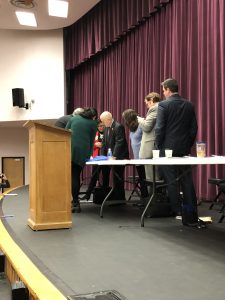 the group counting the Chairman votes