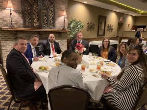 Knox County Mayor Glenn Jacobs and some lunch attendees 