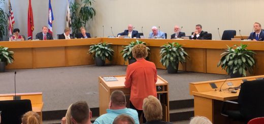 Wendy Corcoran talking to Knox County Commission on 4/15/2019