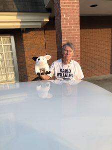Knoxville City Council at Large Seat C candidate David Williams revealed a campaign mascot at tonight’s meeting. 