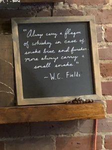 W.C. Fields quote