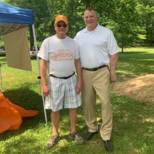 Property Assessor John Whitehead and Mayor Glenn Jacobs. Soutrce: John R Whitehead Property Assessor Facebook page 