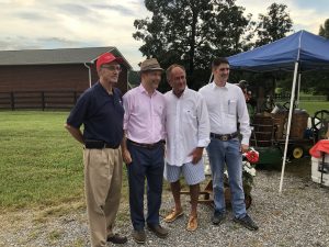 three former and one current State Representatives of District 21. Doug Gunnells, Russell Johnson, Jimmy Matlock and Lowell Russell. 