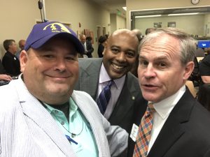 Myself, Darius Upton, Diversity Coordinator for Knox County Mayor Glenn Jacobs and TN Speaker Pro Tem Bill Dun. 