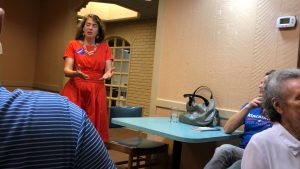 Indya Kincannon at the Center City Conservatives Republican Club on 8/22/2019