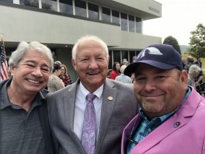 Former State Rep. Bruce Cantrell, Former Kingston Mayor Troy Beets and myself