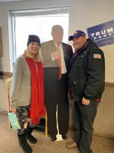 Melissa Browder and I with POTUS Trump