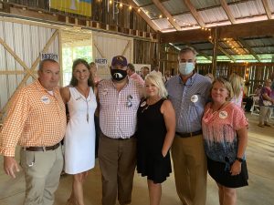 Some of my Loudon County friends, Loudon Trustee Chip and Joy Miller, Lenoir City Vice Mayor Jennifer Wampler, Loudon County Property Assessor Mike Campbell and his wife 