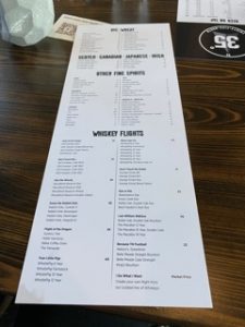 more drink list
