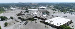 The former East Towne Mall / Knoxville Center Mall in East Knoxville, TN 