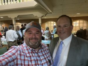 Davis and myself following the Center City Conservatives Republican Club