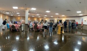 the attendees at tonight's indoor picnic