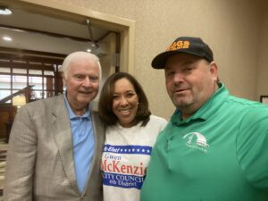 Knoxville Mayor Randy Tyree, Knoxville City Councilwoman Gwen McKenzie and myself 