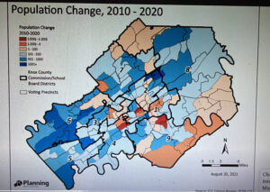 Knox County, TN's Population Changes 2010-2020